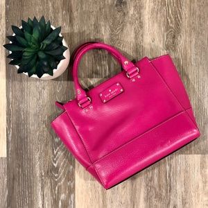 Hot Pink Kate Spade Purse / Crossbody Bag